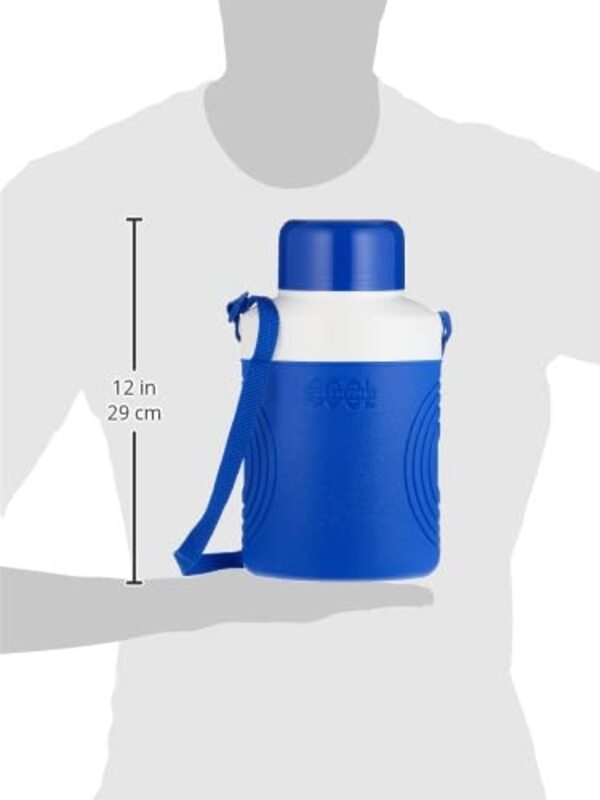 Royalford Premium Plastic Cool Strong Water Bottle, 2L, Blue