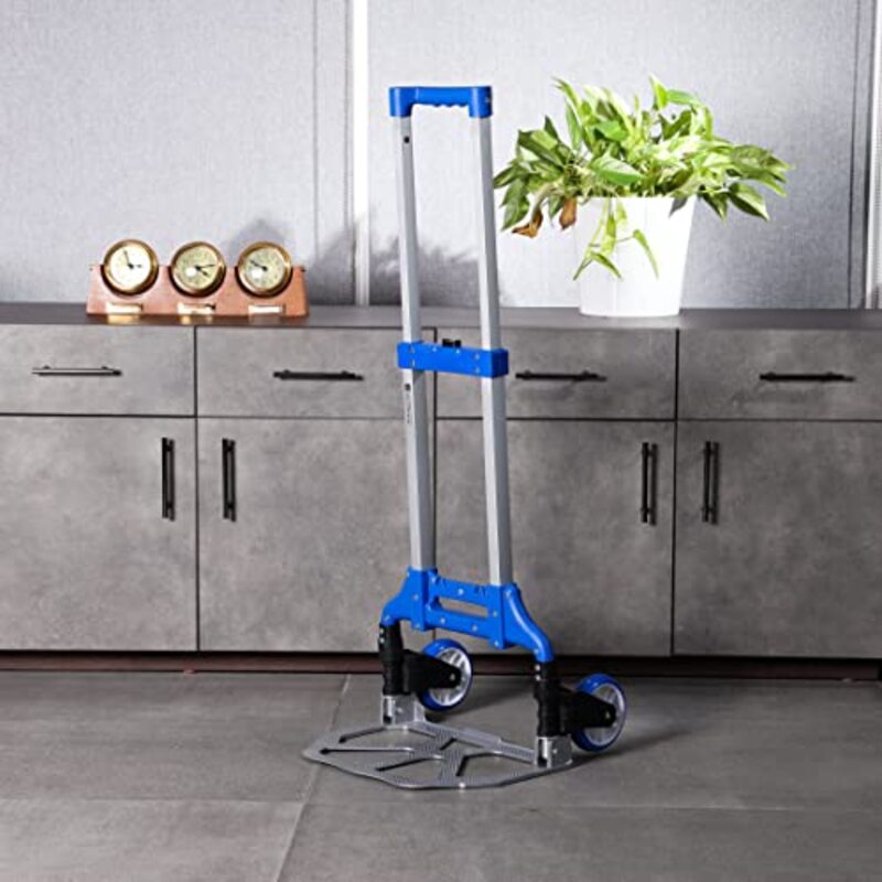 Royalford Foldable Hand Truck, RF11707, Blue