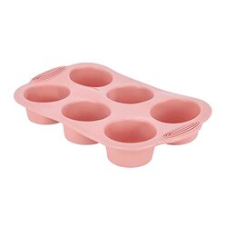Royalford 6-Piece Silicone Bakeware Set, RF10473, Pink