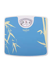 Royalford Manual Mechanical Weighing Glass Scale, Blue/White