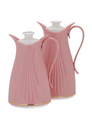 Royalford 2-Piece Eliza Vacuum Flask Set, Pink