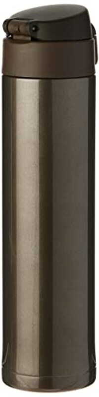 Royalford 520ml Stainless Steel Vacuum Water Bottle, RF11246, Brown