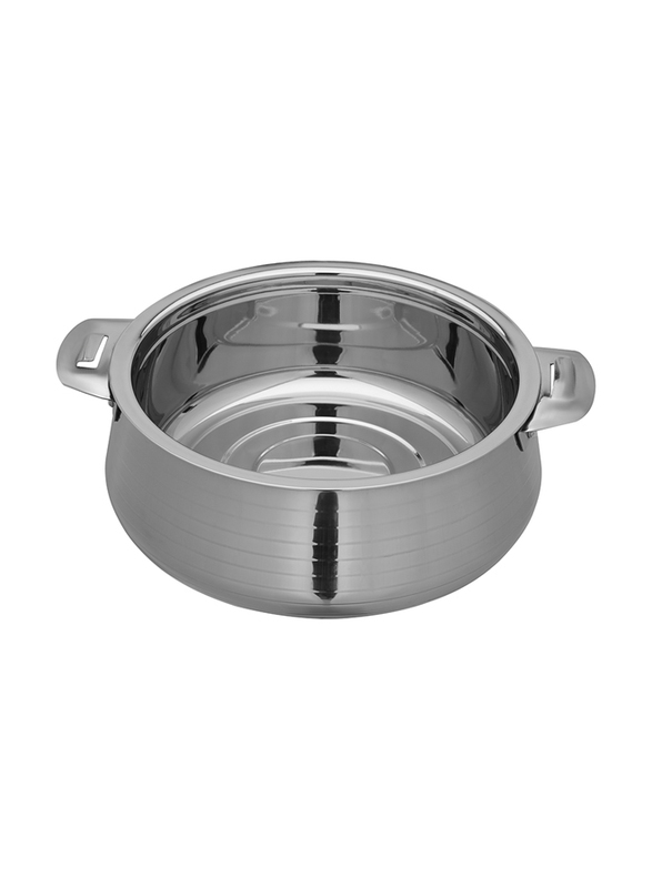 Royalford 1.5 Ltr Hilux Stainless Steel Double Wall Hot Pot, RF10532, Silver