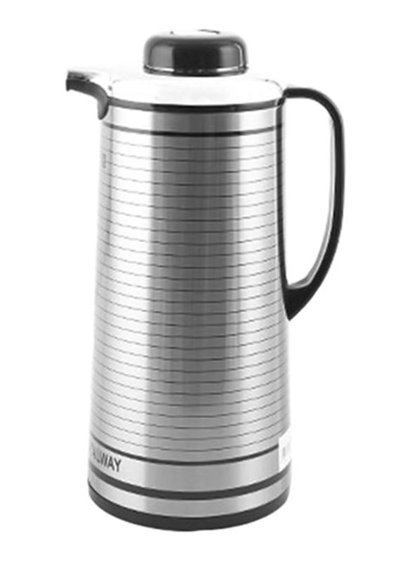 RoyalFord 1.9 Ltr Stainless Steel Vacuum Flask, RF5291, Silver