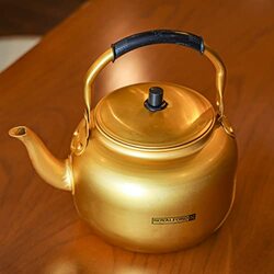 Royalford 6 Ltr Aluminium Tea Kettle, RF10770, Gold