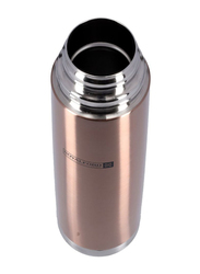 RoyalFord 1.0 Ltr Stainless Steel Vacuum Bottle, RF7665BR, Brown/Silver