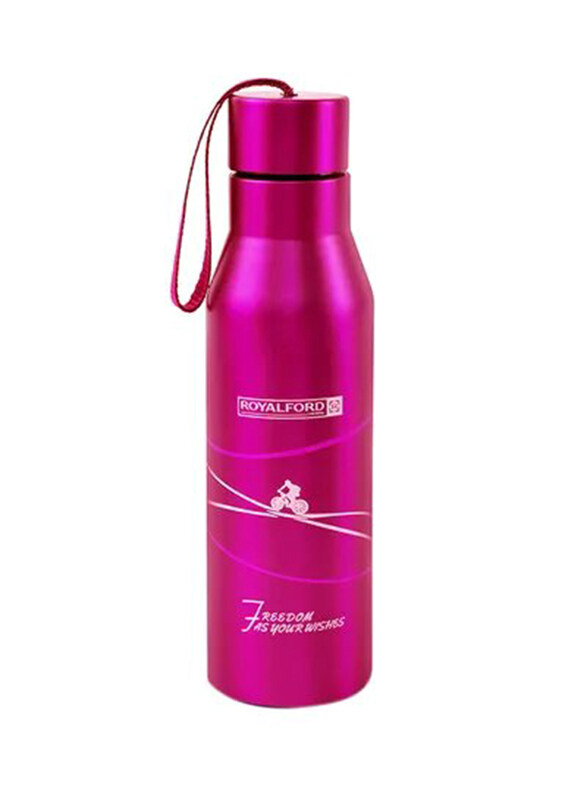 

RoyalFord 720ml Stainless Steel Vacuum Water Bottle, RF6606, Pink