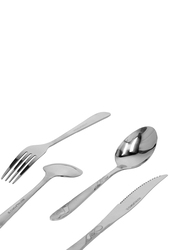Royalford 24-Piece Stainless Steel Cutlery Set, RF2087-CS24, Silver