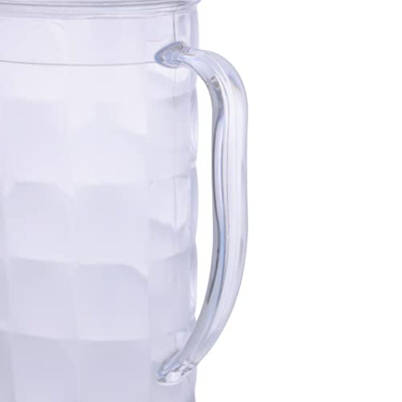Royalford 1.9 Ltr Plastic Transparent Water Jug, Multicolour