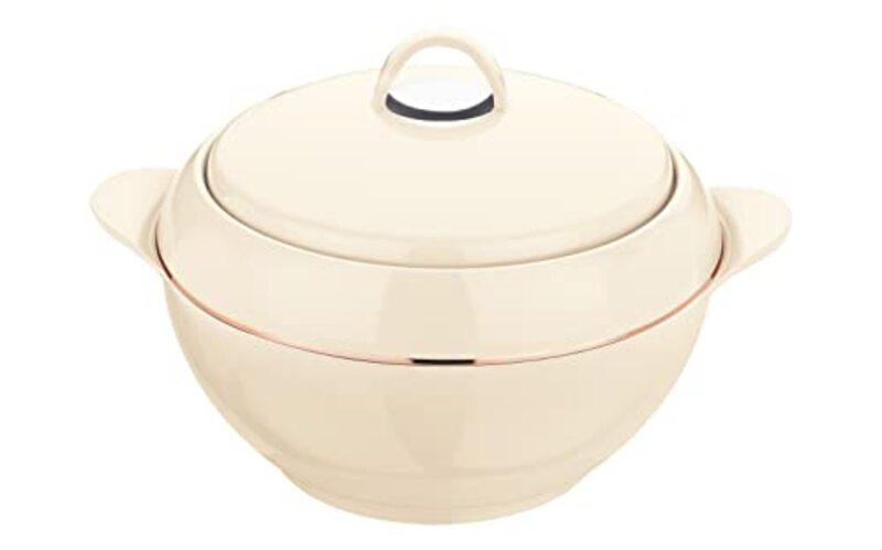 Royalford 5 Ltr Omega Gold Round Insulated Casserole, RF11154, Assorted Colour