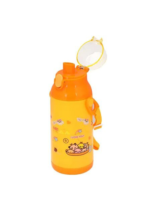RoyalFord 350ml Plastic Water Bottle, RF6420YL, Yellow