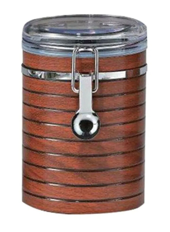 

RoyalFord CherryWood Canister, 920ml, Brown/Silver