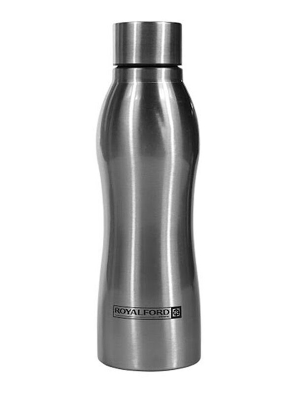 

RoyalFord 750ml Stainless Steel Sports Bottle, RF9362, Silver