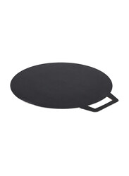 Royalford 35cm Non Stick Marble Coating Aluminium Tawa Pan, RF7371, Black