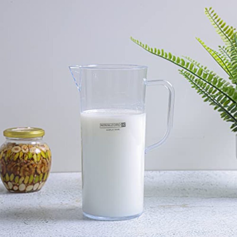 Royalford 1L Acrylic Measuring Jug, Transparent