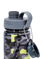 RoyalFord 600ml Plastic Military Water Bottle, Grey