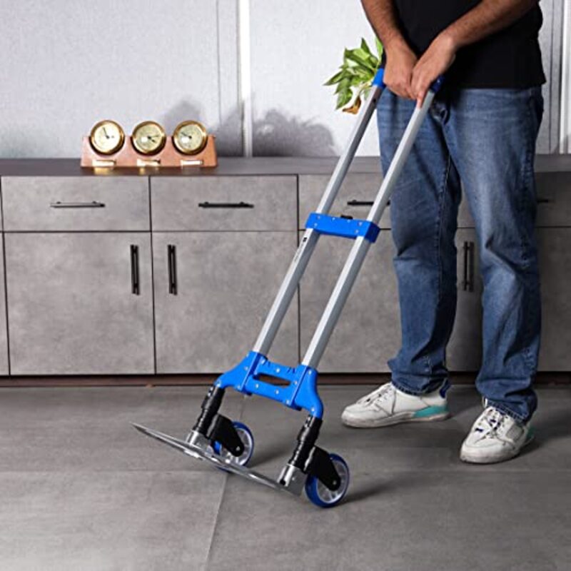 Royalford Foldable Hand Truck, RF11707, Blue