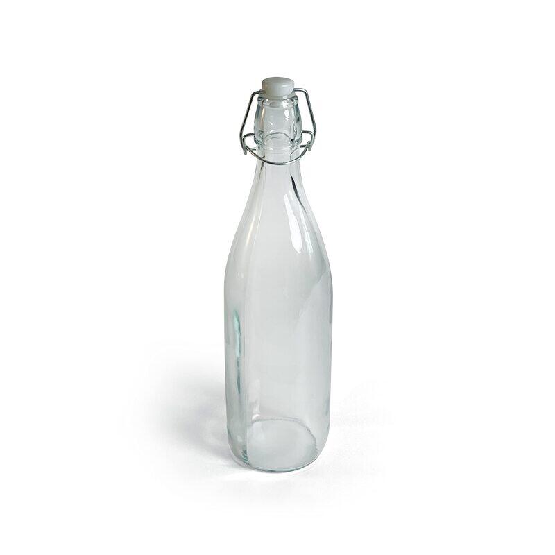 

Royalford 1000ml Borosilicate Glass Bottle, RF11235, Clear