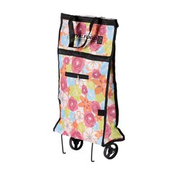 Royalford Foldable Shopping Trolley Bag, 30L, RF11373, Multicolour
