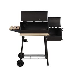 Royalford Barbecue Grills with Wheel, RF10370, Black