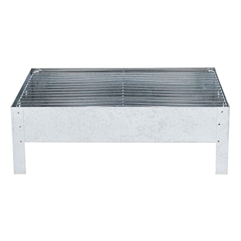Royalford Barbeque Stand with Grill, RF10364, Silver