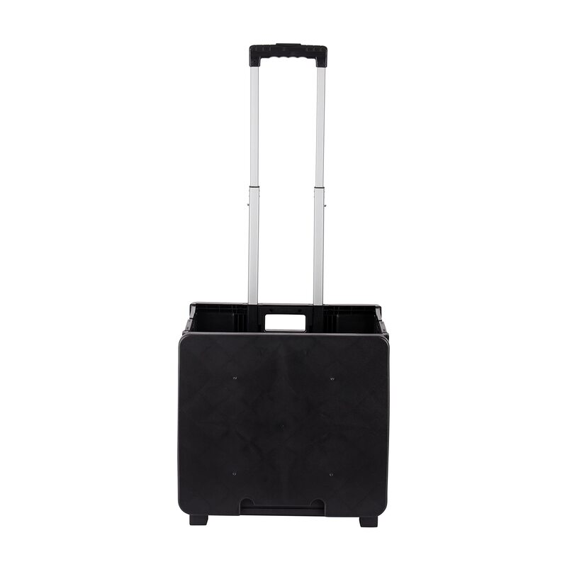 Royalford Multi-Purpose Utility Hand Cart with Handles & Wheels, 64L, RF11374, Black