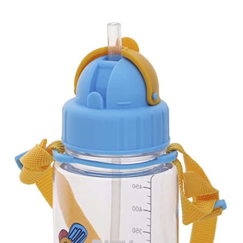 Royalford Plastic BPA Free Feeding Water Bottle, 500ml, Multicolour