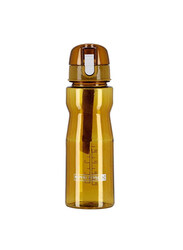 RoyalFord 750ml Plastic Water Bottle, RF5224TN, Tan Brown