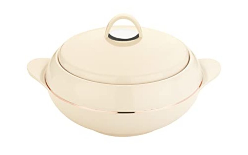 Royalford 1.6 Ltr Omega Gold Round Insulated Casserole, RF11151, Assorted Colour