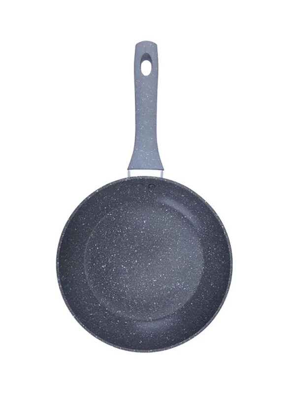 

RoyalFord 24cm Marble Coated Smart Frying Pan, RF9463, Grey
