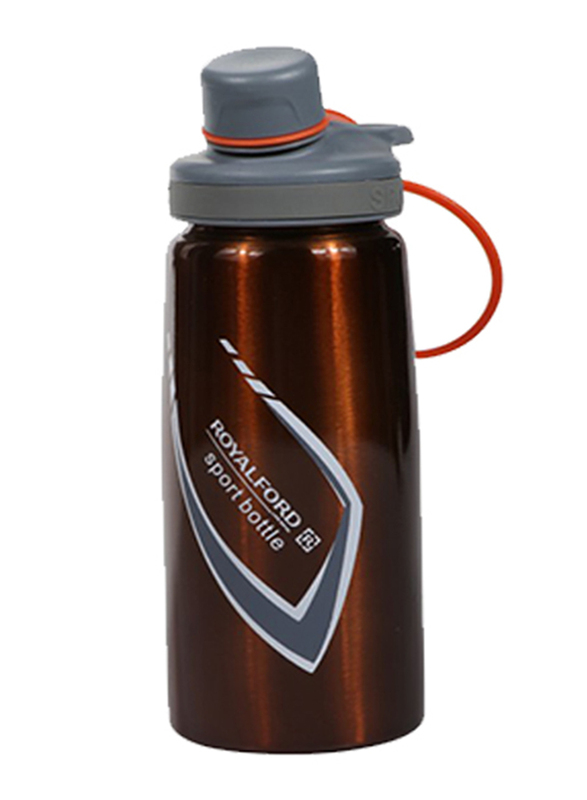 RoyalFord 700ml Stainless Steel Sports Bottle, RF9364, Silver