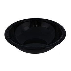 Royalford 10-inch Melamine Serving Bowl with Lid, RF10050, Black