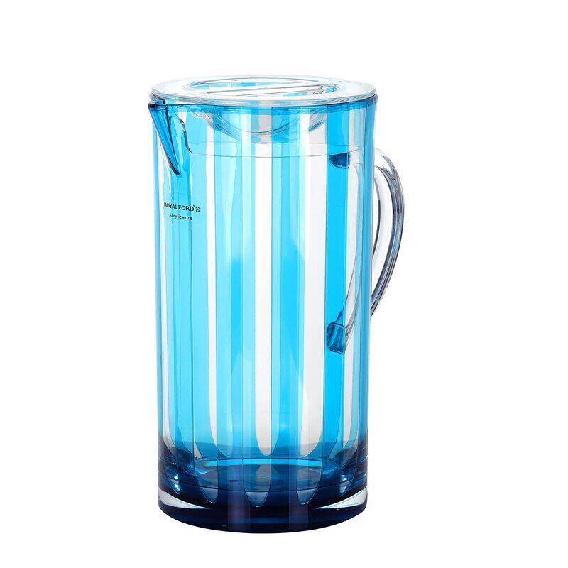 

Royalford 2.4 Ltr Reem Acrylic Water Jug, Blue/White