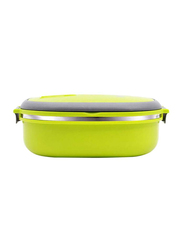 RoyalFord Stainless Steel Square Lunch Box, 500ml, Green