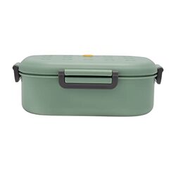 Royalford Lunch Box with PP Cutlery, 820ml, Green