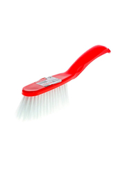 Delcasa Dust Pan with Brush, Red