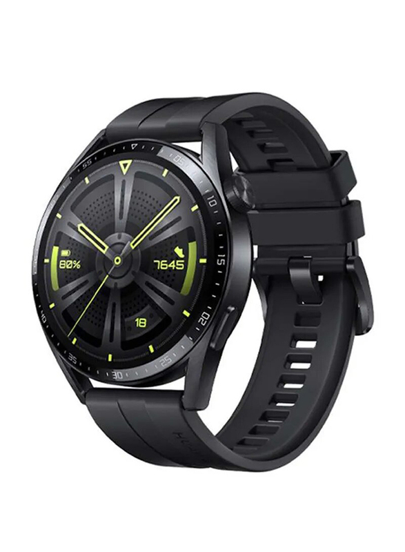 Huawei Watch GT 3 46mm Smartwatch, GPS, Black