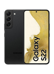 Samsung Galaxy S22 256GB Phantom Black, 8GB RAM, 5G, Dual Sim Smartphone, UAE Version