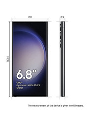 Samsung Galaxy S23 Ultra 512GB Phantom Black, 12GB RAM, 5G, Dual SIM Smartphone, UAE Version