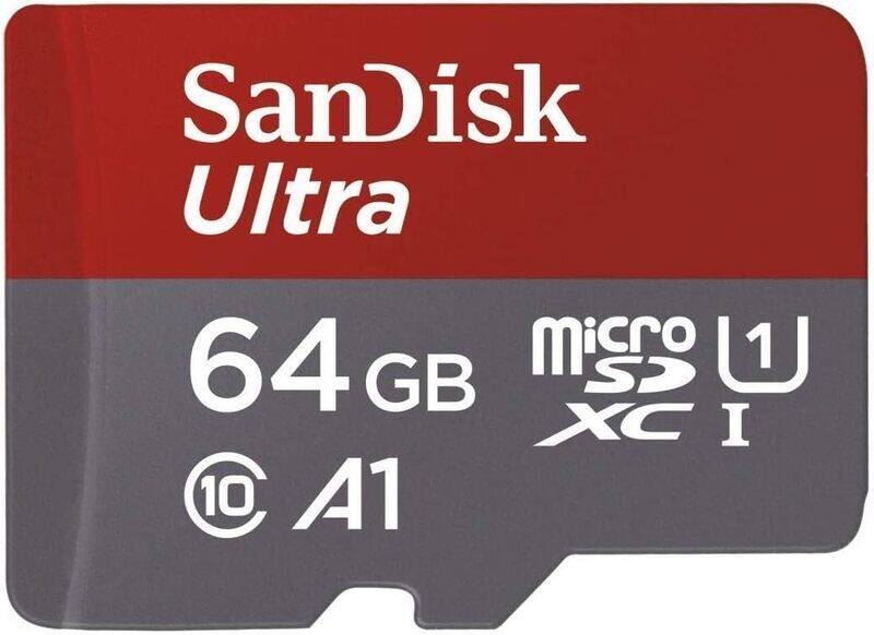

SANDISK ULTRA 64GB 100MB/S MICRO SD CARD