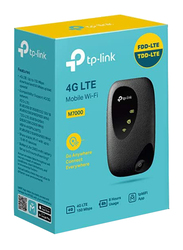 TP-Link M7000 4G LTE Portable Wi-Fi, Black