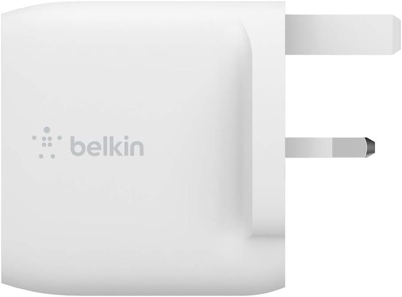 Belkin Boost Charge Dual USB-A Wall Charger 24W + USB-A to Lightning Cable