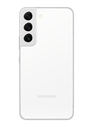 Samsung Galaxy S22 256GB Phantom White, 8GB RAM, 5G, Dual Sim Smartphone, UAE Version