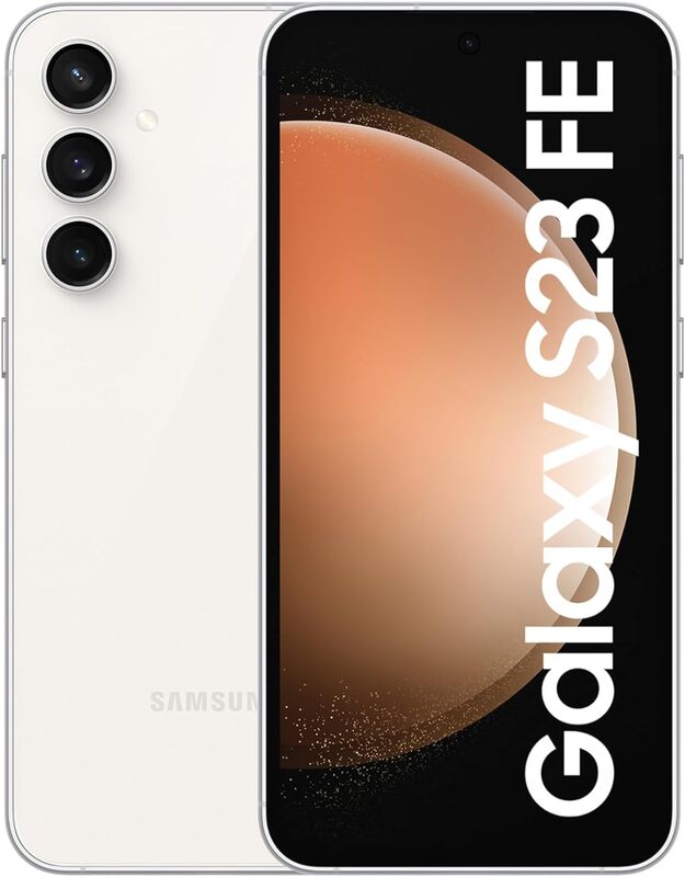 Samsung Galaxy S23 FE 128GB Storage 5G Dual SIM, 8GB RAM , Cream UAE Version