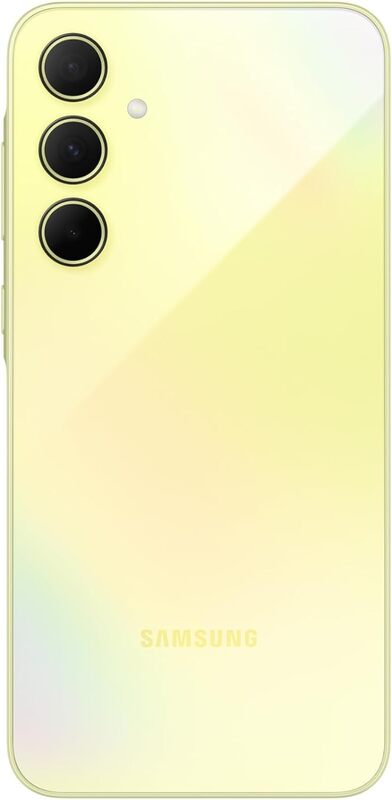 Samsung Galaxy A35 5G, Dual SIM Mobile Phone Android, 8GB RAM, 256GB Storage, Awesome Lemon, UAE Version