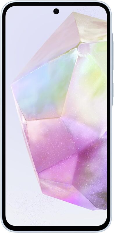 Samsung Galaxy A35 5G, Dual SIM Mobile Phone Android, 8GB RAM, 256GB Storage, Awesome Iceblue, UAE Version