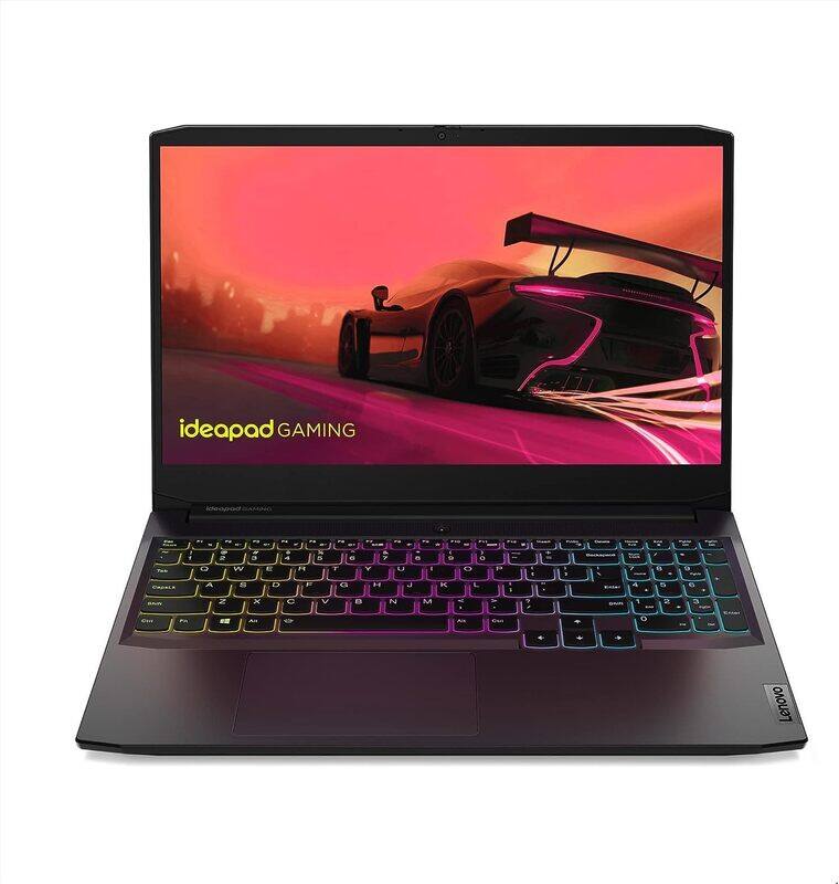 

Lenovo IdeaPad Gaming 3 with 15.6" FHD (1920x1080) display, Intel Core i5-11320H, NVIDIA GeForce GTX 1650 4GB GDDR6, 8GB RAM, 512GB SSD, Windows 11, E