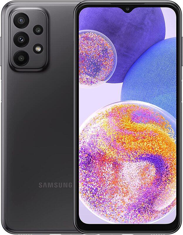 Samsung Galaxy A23 128GB, 4GB RAM Lte Android Smartphone, Black (Uae Version)