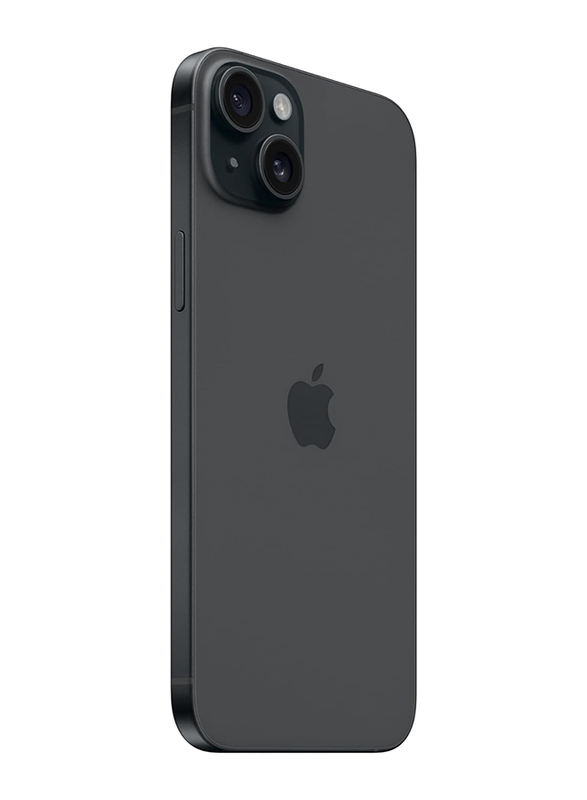 Apple iPhone 15 Plus 256GB Black, Without FaceTime, 6GB RAM, 5G, Single SIM Smartphone, UAE Version