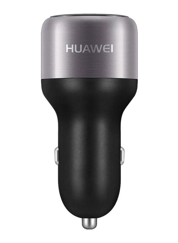 

Generic Huawei AP31 Fast Car Charger with Dual USB Ports, Black/Silver